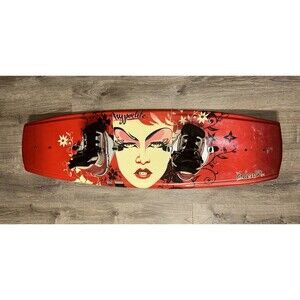 Hyperlite Eden 130 Bio 2 Core Wakeboard Red Bindings 17x52”